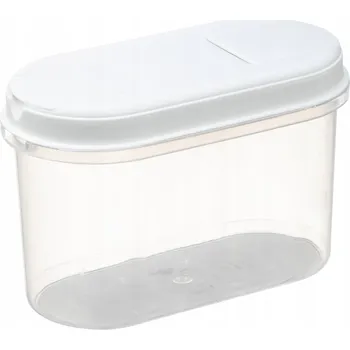 Dóza na potraviny Nádoba na sypké potraviny Plast Team průhledný 1,1 l
