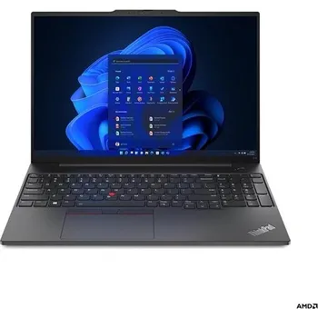 Notebook Lenovo ThinkPad E16 G1 Ryzen 5 7530U/16GB/512GB SSD/16" WUXGA IPS/1yPremier/Win11 Pro/černá