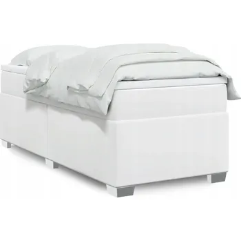 Postel Čalouněná jednolůžková postel VidaXL 80x200 bílá