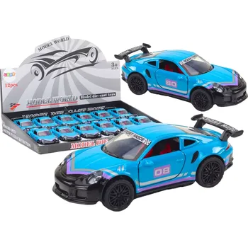 autíčko Lean Toys Auto Sportovní auto 1 ⚔ 32 Friction Drive Metal Tyrkysová