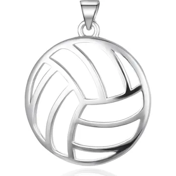 Přívěsek Stříbrný přívěsek Volejbalový míč AGH735 Agato