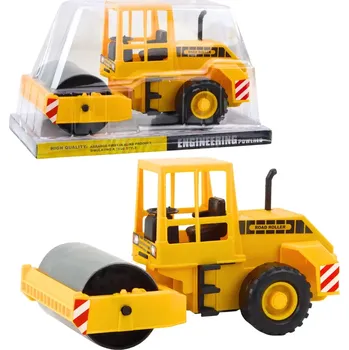 autíčko Dětský stavební silniční válec s otočným a kloubovým válcem