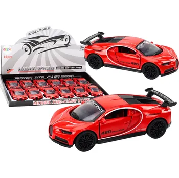 autíčko Červené sportovní auto 1:32 s třecím pohonem