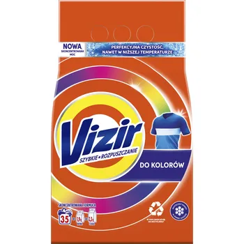 Prací prášek Vizir Prací prášek na barevné prádlo 35 dávek 1,925 kg