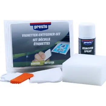 Autokosmetika PRESTO - Sada pro odstranění nálepek ze skla automobilů