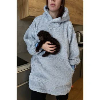 Dámské oblečení GoldBee Mikina Doba Ledová Snow Blue Barva: Blue, Velikost: XS-L