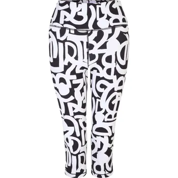 Dámské legíny DARE 2B Dámské 3/4 fitness legíny BÍLÁ|VÍCEBAREVNÁ|ČERNÁ