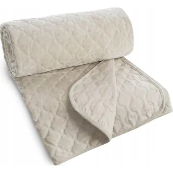 Přehoz na lůžko Přehoz na postel Eurofirany polyester 170 cm x 210 cm béžový