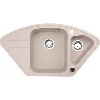 Granitový dřez Dřez jednopůlkomorový Brenor Merkury granit béžový