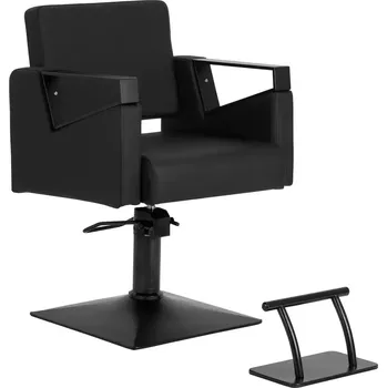 Kadeřnické křeslo Hair System Duplex 22561 černé