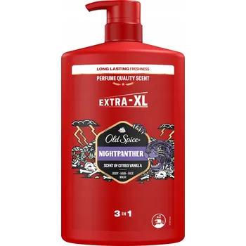 Sprchový gel SPRCHOVÝ GEL a ŠAMPON na vlasy 1000ml Old Spice Noční panter 3v1