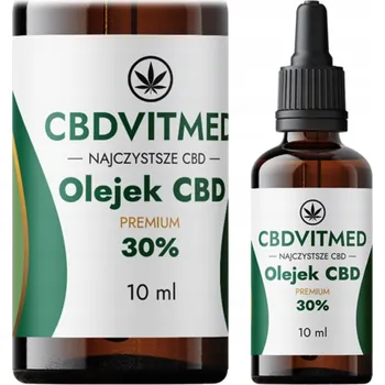 CBD CBD konopný olej Cbdvitmed 30% premium 10 ml