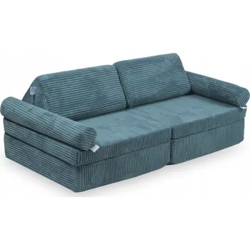 Pohovka Pohovka Mimii Montessori 60 x 60 cm, modrá