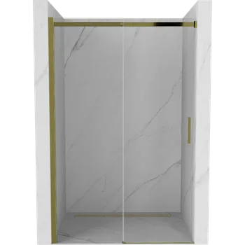 Sprchové dveře Mexen OMEGA posuvné sprchové dveře do otvoru 120 cm, zlatá-transparentní, 825-120-000-50-00