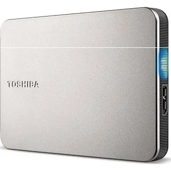 Externí pevný disk Toshiba externí HDD 1TB Canvio Flex USB 3.2 Gen 1 teplá stříbrná