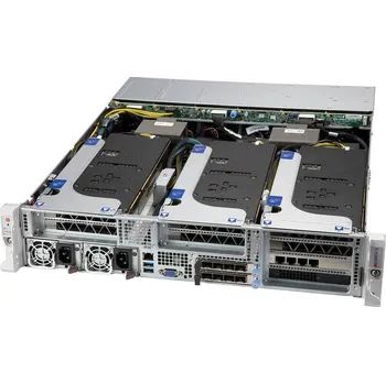 Server SUPERMICRO GPU 2U,2x4189,6x2,5",32xDDR4,2x2000W