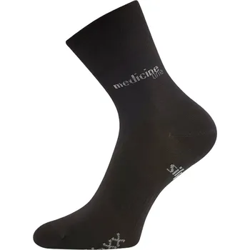 Dámské ponožky Voxx Mission Medicine zdravotní černé ponožky