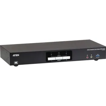 KVM přepínač ATEN 2-port USB3.1, 4K, DisplayPort Dual Disp. KVM