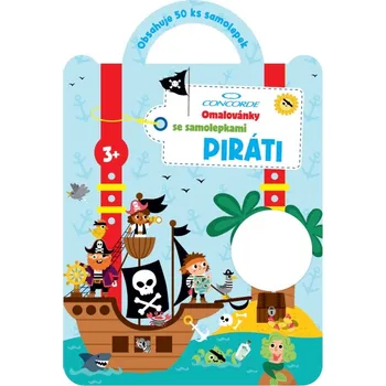 omalovánky Omalovánky se samolepkami Piráti