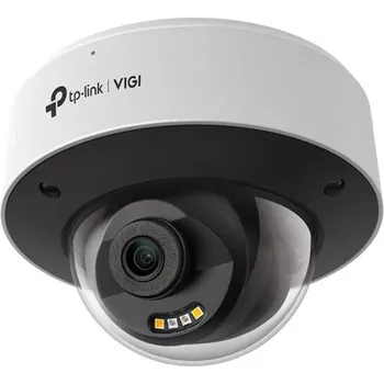 TP-Link VIGI InSight S285(2.8mm), 8MP, dome, 2.8mm, 3840x2160, Full-Color IR 30m, mic + repro, PoE, SD, IP67, IK10