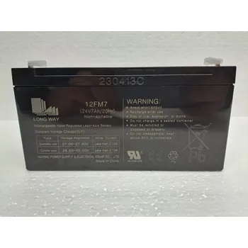 Dětské elektrovozidlo Baterie gelová LONG WAY 24V/7Ah/20HR velká pro dětská vozítka