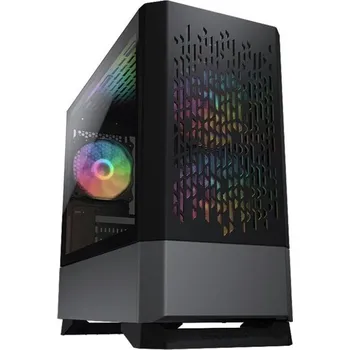 PC skříň COUGAR MG140 Air RGB Black | PC Case | Mini Tower / Air Vents Front Panel / 3 x ARGB Fans / 4mm TG Left Panel