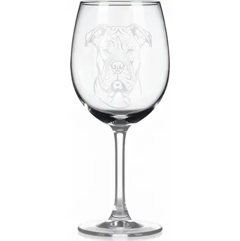 Sklenice Sklenice na víno s gravírovaným motivem – Bully