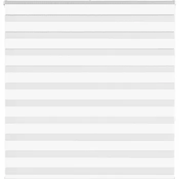 Zebra roleta bílá 145x150 cm šířka látky 140,9 cm polyester