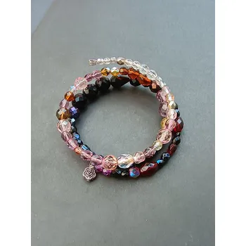 Náramek Emada Náramek, 2005, paměťový drát, Ohňová kráska, 1 ks