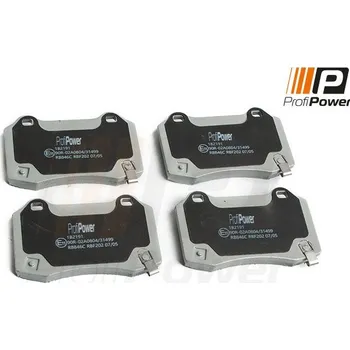 Brzdová destička Sada brzdových destiček, kotoučová brzda ProfiPower 1B2191