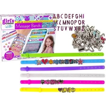 LEANToys Sada na výrobu náramků pro dívky