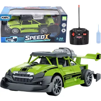 RC model auta rc auto 1:20 se světly a kouřovým efektem – zelené
