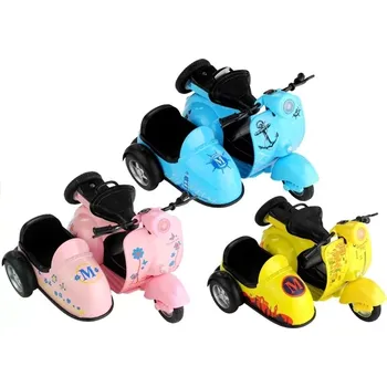 autíčko LEAN Toys Hračka Motorka 3 barvy jezdí světla Hra 1:14