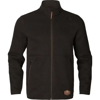 Pánský svetr Pánský svetr Härkila Metso Full Zip Shadow Brown S