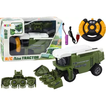 RC model auta RC kombajn zemědělský zelený