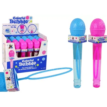 Hra na zahradu Bublifuk mikrofon 70 ml – 2 barvy