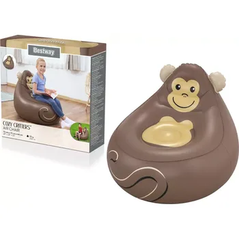 Nafukovací křeslo opička pro děti