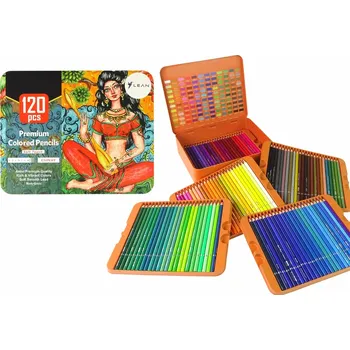 Pastelka Sada malého umělce 120 ks pastelek s organizérem