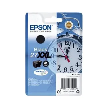 Počítač Epson 27XXL - 34.1 ml - XL - černá - originální - blistr s RF akustickým alarmem - inkoustová cartridge - pro WorkForce WF-3620,