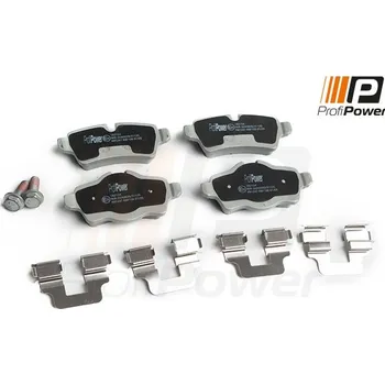 Brzdová destička Sada brzdových destiček, kotoučová brzda ProfiPower 1B2154