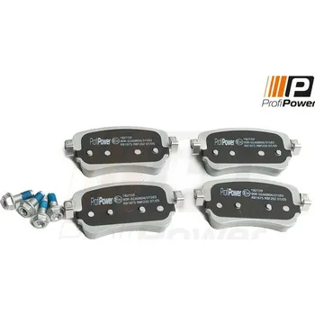 Brzdová destička Sada brzdových destiček, kotoučová brzda ProfiPower 1B2159