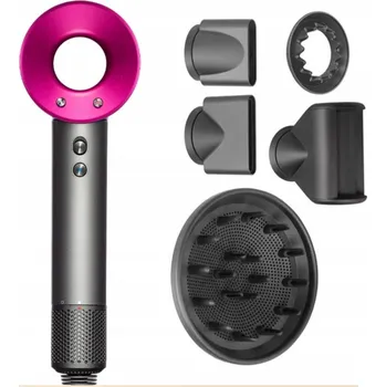 Fén ULTRA 5v1 Fén 1600W: Tichý, Lehký, Ionizace SuperSonic, Premium A++