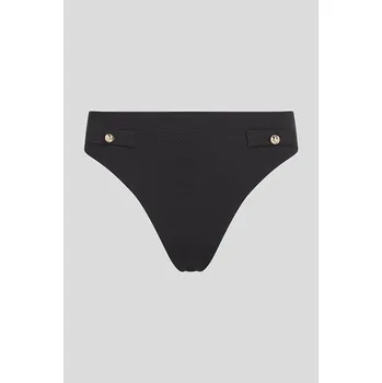 Dámské plavky PLAVKY KARL LAGERFELD HOTEL KARL HW CHEEKY BOTTOM BLACK