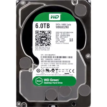Interní pevný disk Disk WD60EZRX Green 6TB SATA III 3,5"