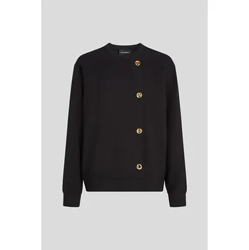 Dámská mikina MIKINA KARL LAGERFELD KARL DAILY SWEATSHIRT BLACK