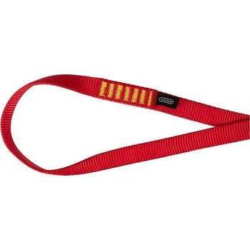 smyčka VI.6+ Lezecká smyčka O-Sling Pad 16mm 80cm 80cm ČERVENÁ