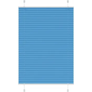 Roleta Roleta plisé modrá 95x150 cm Šířka látky 94,4 cm