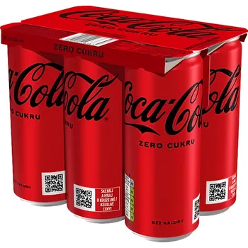 Nápoj Coca-Cola Zero 6x330ml 1.98l
