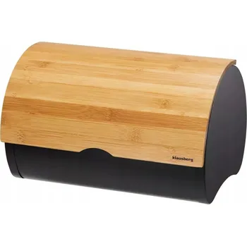 chlebník Jednodílný chlebník Klausberg černý, ocel