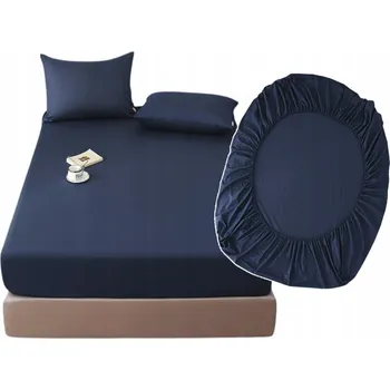 Prostěradlo PROSTĚRADLO PREMIUM S GUMOU 160x200 100% HRUBÁ BAVLNA ZÁLOŽKA 25